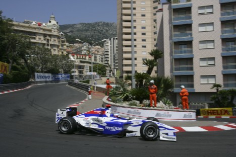 Chr. Bakkerud på vej rundt i Monaco